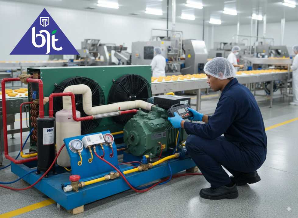 sistem refrigerasi cold storage custom BJT